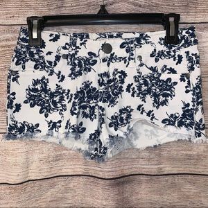 2.1 Denim | Women’s Blue & White | shorts - Size 25